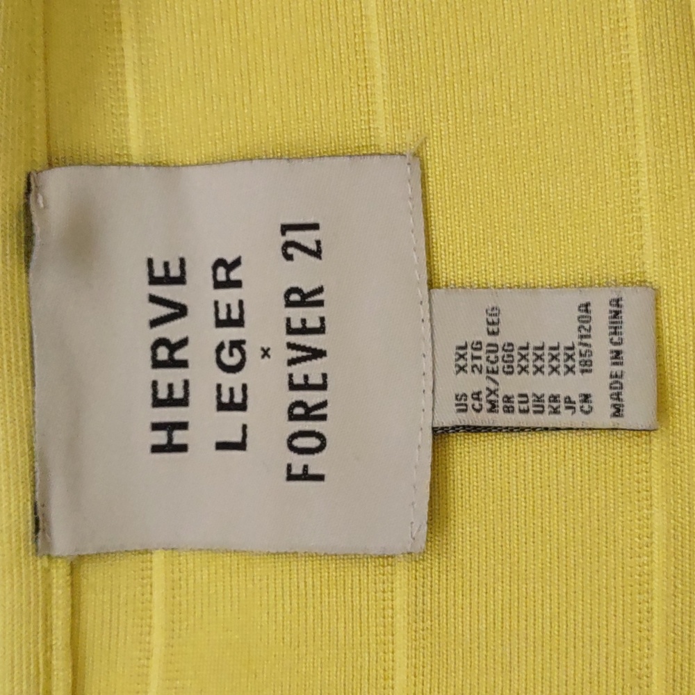 *FINAL PRICE* Herve Leger Forever 21 Collaboration Bandage Halter Top - Picture 4 of 5